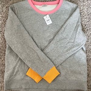 JCREW sweatshirt. Size XL. NWT.